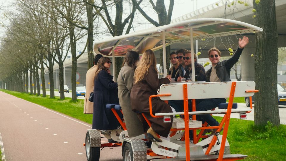 Beer sales peddling cart